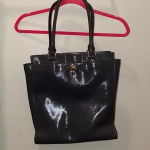 Kate Spade over the shoulder gray purse